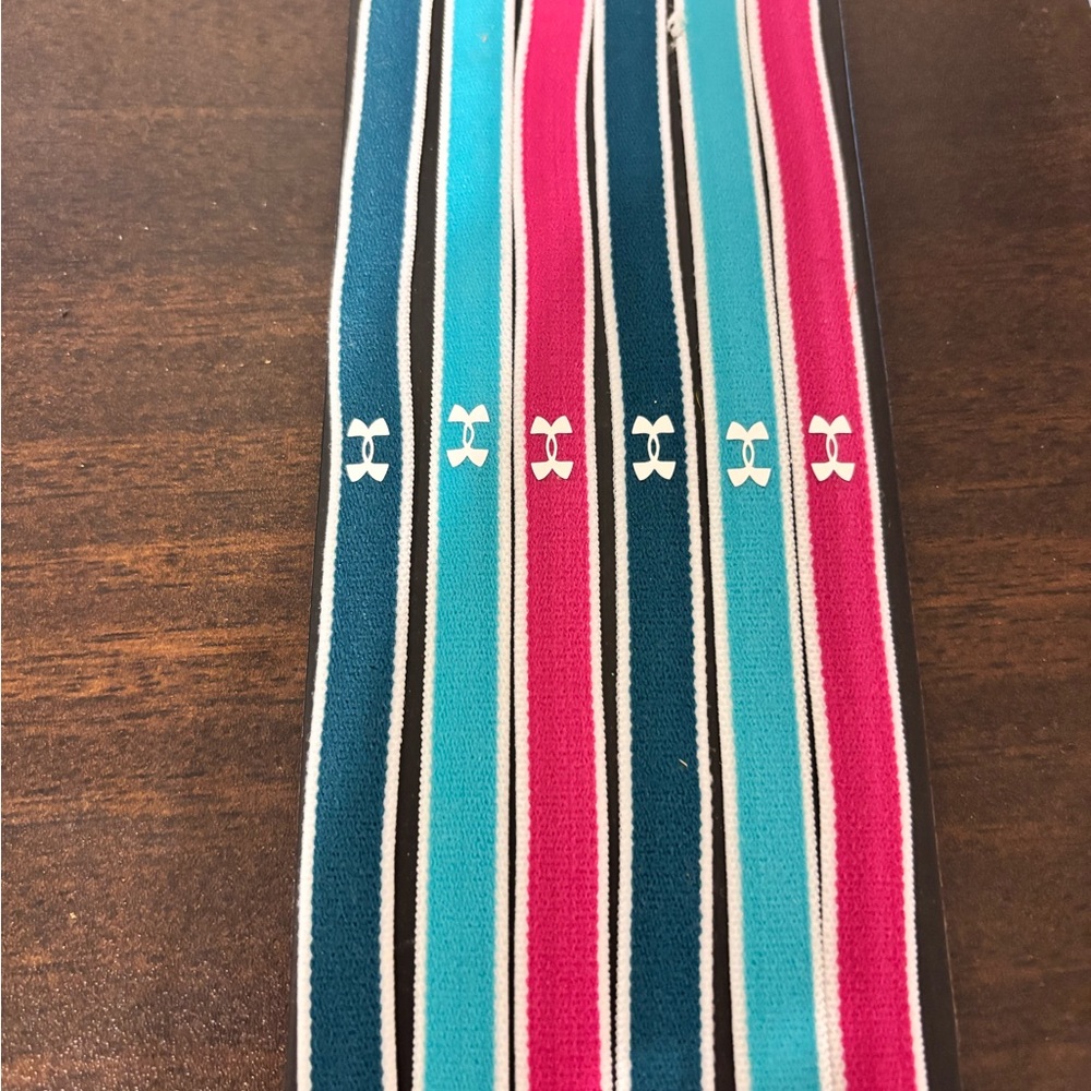 Under Armour Multicolor Hairbands - Blue, Pink, Teal